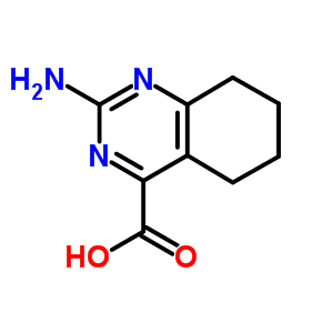 2-Amino-5,6,7,8-tetrahydro-4-quinazolinecarboxylic acid Structure,51640-97-2Structure