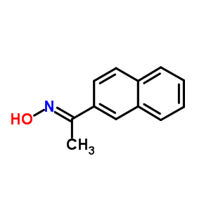 Ethanone,1-(2-naphthalenyl)-, oxime Structure,51674-06-7Structure