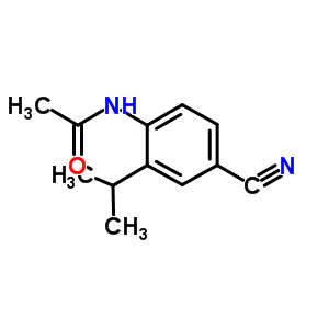 4-Cyano-2-isopropylacetanilide Structure,51688-74-5Structure