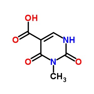 1,2,3,6-Tetrahydro-1-methyl-2,6-dioxo-5-pyrimidinecarboxylic acid Structure,51727-06-1Structure