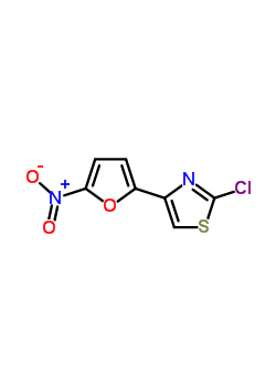 Thiazole,2-chloro-4-(5-nitro-2-furanyl)-(9ci) Structure,51728-03-1Structure