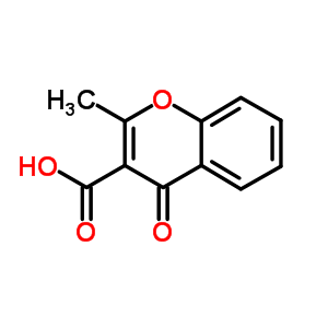 2-Methyl-4-oxo-chromene-3-carboxylic acid Structure,51751-37-2Structure