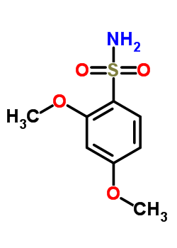 2,4-Dimethoxybenzenesulfonamide Structure,51770-71-9Structure