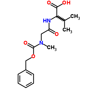 3-Methyl-2-[[2-(methyl-phenylmethoxycarbonyl-amino)acetyl]amino]butanoic acid Structure,51782-89-9Structure