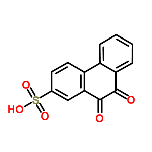 9,10-Dihydro-9,10-dioxo-2-phenanthrenesulfonic acid Structure,51789-37-8Structure