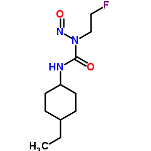 3-(4β-ethylcyclohexan-1α-yl)-1-(2-fluoroethyl)-1-nitrosourea Structure,51795-05-2Structure