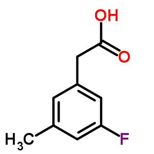 3-Fluoro-5-methylphenylacetic acid Structure,518070-22-9Structure