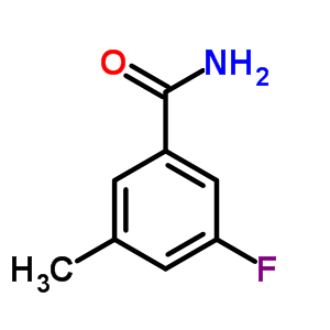 Benzamide,3-fluoro-5-methyl-(9ci) Structure,518070-23-0Structure