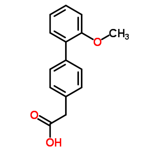 (2-Methoxy-biphenyl-4-yl)-acetic acid Structure,5181-11-3Structure