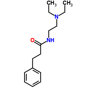 N-[2-(diethylamino)ethyl ]-3-phenylpropionamide Structure,51816-18-3Structure