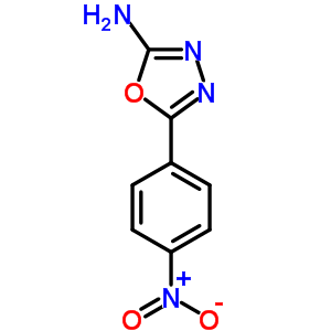 2-Amino-5-(4-nitrophenyl)-1 3 4-oxadiaz& Structure,51891-79-3Structure