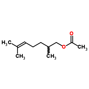 2,6-Dimethylhept-5-enyl acetate Structure,51979-48-7Structure