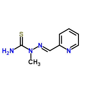 Hydrazinecarbothioamide,1-methyl-2-(2-pyridinylmethylene)- Structure,51984-11-3Structure