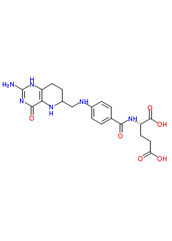 (2S)-2-[[4-[(2-amino-4-oxo-5,6,7,8-tetrahydro-1h-pyrido[6,5-e]pyrimidin-6-yl)methylamino]benzoyl]amino]pentanedioic acid Structure,51989-29-8Structure