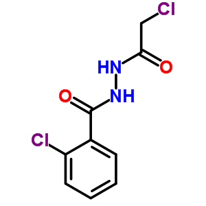 2-Chloro-n-(chloroacetyl)benzohydrazide Structure,52093-13-7Structure