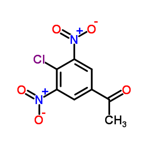 1-(4-Chloro-3,5-dinitrophenyl)ethanone Structure,52129-70-1Structure