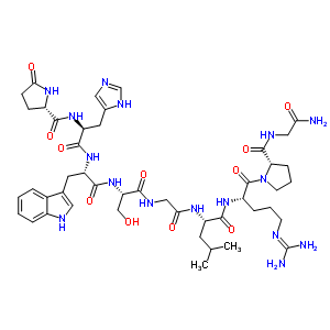 Des-tyr(5)-lhrh Structure,52186-43-3Structure