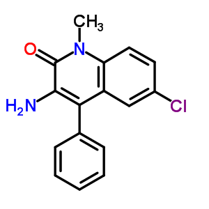 Diazepam related compound b (25 mg) (3-amino-6-chloro-1-methyl-4-phenylcarbostyril) Structure,5220-02-0Structure