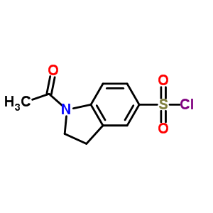 1-Acetylindoline-5-sulfonyl chloride Structure,52206-05-0Structure