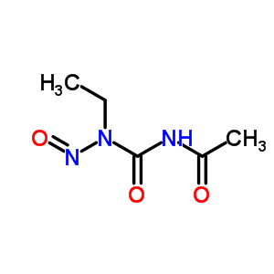 1-Acetyl-3-ethyl-3-nitrosourea Structure,52217-47-7Structure