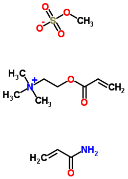 N,n,n-trimethyl-2-(1-oxo-2-propenyl)oxy-ethanaminium methyl sulfate polymer with 2-propenamide Structure,52285-95-7Structure