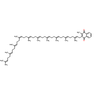 Menaquinone Structure,523-40-0Structure