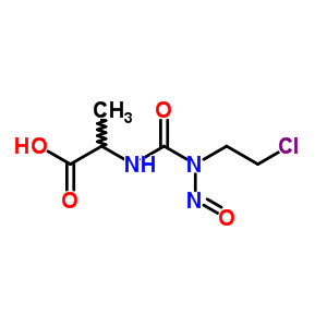 N-(2-chloroethyl)-1-nitrosocarbamoylalanine Structure,52320-86-2Structure