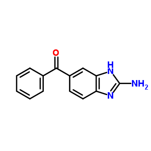 (2-Amino-1h-benzo[d]imidazol-5-yl)(phenyl)methanone Structure,52329-60-9Structure