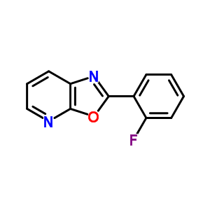 2-(2-Fluorophenyl)oxazolo[5,4-b]pyridine Structure,52333-94-5Structure