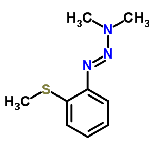 N-methyl-n-(2-methylsulfanylphenyl)diazenyl-methanamine Structure,52416-13-4Structure