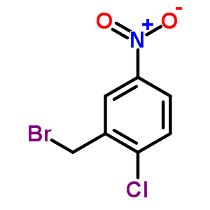 2-(Bromomethyl)-1-chloro-4-nitrobenzene Structure,52427-01-7Structure