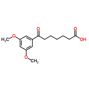 7-(3,5-Dimethoxyphenyl)-7-oxoheptanoic acid Structure,52483-27-9Structure