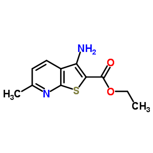 Ethyl 3-amino-6-methylthieno[2,3-b]pyridine-2-carboxylate Structure,52505-51-8Structure