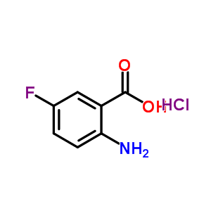 2-Amino-5-fluorobenzoic acid hydrochloride Structure,52548-62-6Structure