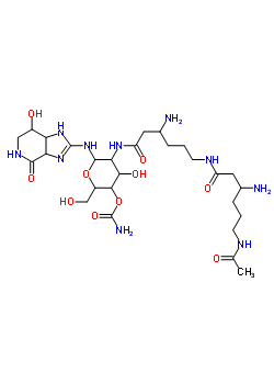 N-beta-acetylstreptothricin e Structure,52599-88-9Structure