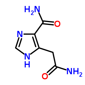 5-(Carbamoylmethyl)-1h-imidazole-4-carboxamide Structure,52605-82-0Structure