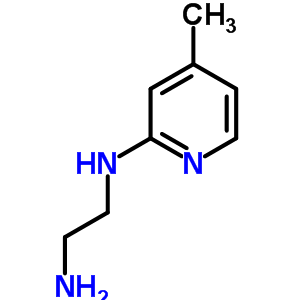 N-(4-methylpyridin-2-yl)ethane-1,2-diamine Structure,526184-60-1Structure