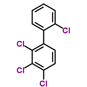 2,2’,3,4-Tetrachlorobiphenyl Structure,52663-59-9Structure