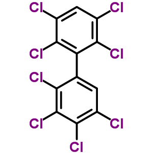 2,2’,3,3’,4’,5,5’,6-Octachlorobiphenyl Structure,52663-75-9Structure