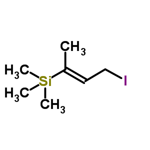 ((E)-3-iodo-1-methylpropenyl)-trimethylsilane Structure,52685-51-5Structure