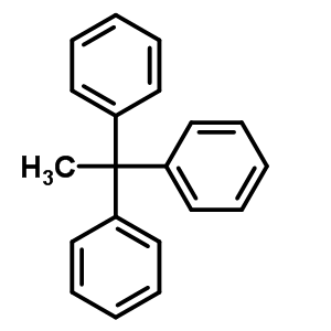 Ethane, 1,1,1-triphenyl- Structure,5271-39-6Structure