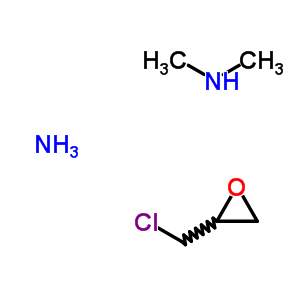 N-methyl-methanamine polymer with ammonia and (chloromethyl)oxirane Structure,52722-38-0Structure