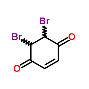 2-Cyclohexene-1,4-dione,5,6-dibromo- Structure,5273-61-0Structure