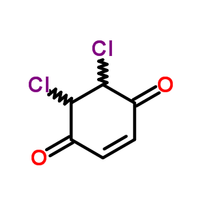 5,6-Dichlorocyclohex-2-ene-1,4-dione Structure,5273-62-1Structure