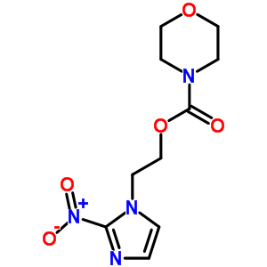 2-(2-Nitroimidazol-1-yl)ethyl morpholine-4-carboxylate Structure,52743-82-5Structure