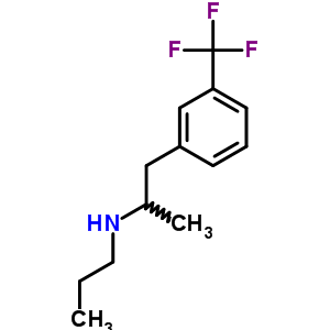 α-methyl-n-propyl-3-(trifluoromethyl)benzeneethanamine Structure,52777-74-9Structure