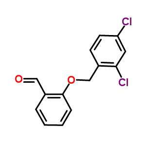 2-[(2,4-Dichlorobenzyl)oxy]benzaldehyde Structure,52803-60-8Structure