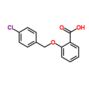 2-(4-Chloro-benzyloxy)-benzoic acid Structure,52803-69-7Structure