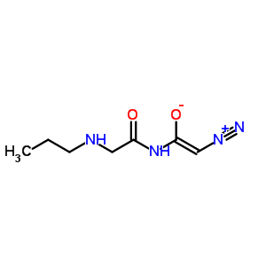 N-diazoacetylglycinepropylamide Structure,52819-97-3Structure