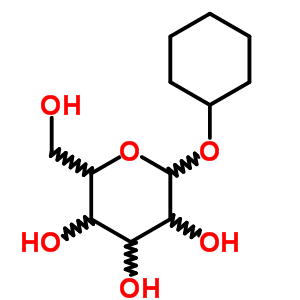 Cyclohexyl beta-d-glucopyranoside Structure,5284-99-1Structure